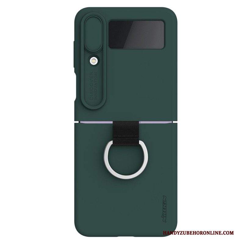 Folio Cover Samsung Galaxy Z Flip 4 Custodia in pelle Nillkin