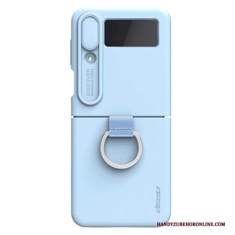 Folio Cover Samsung Galaxy Z Flip 4 Custodia in pelle Nillkin