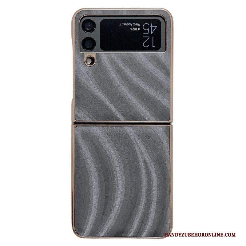 Folio Cover Samsung Galaxy Z Flip 4 Custodia in pelle Serie Via Lattea