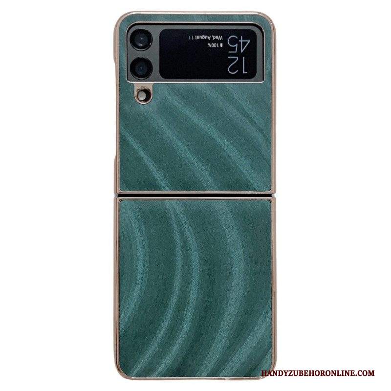 Folio Cover Samsung Galaxy Z Flip 4 Custodia in pelle Serie Via Lattea