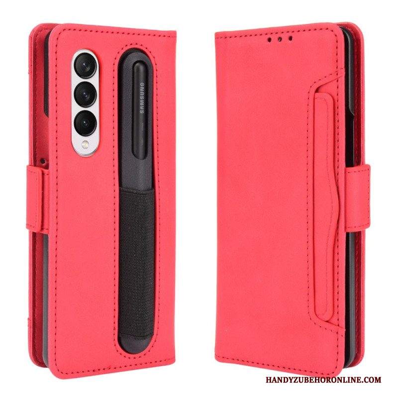 Folio Cover Samsung Galaxy Z Fold 3 5G Porta Stilo Di Prima Classe