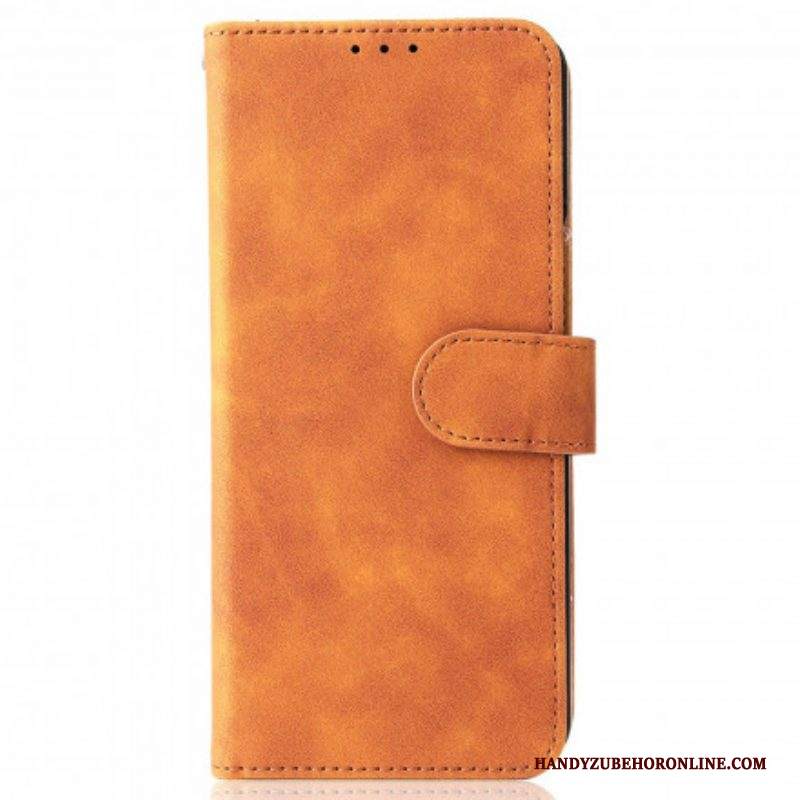 Folio Cover Samsung Galaxy Z Fold 3 5G Tocco Di Pelle