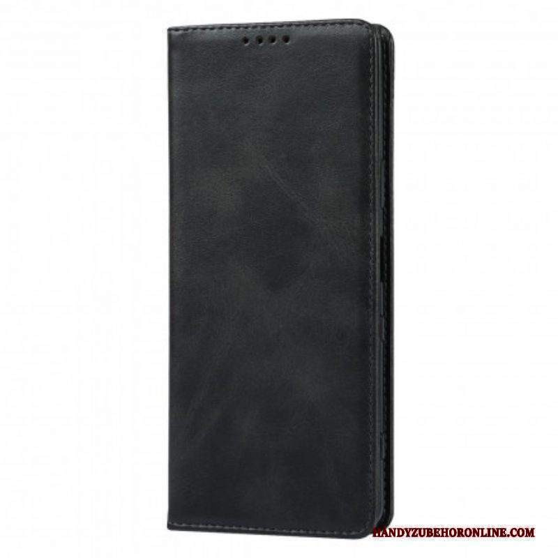 Folio Cover Sony Xperia 1 III Custodia in pelle Classico In Vera Pelle