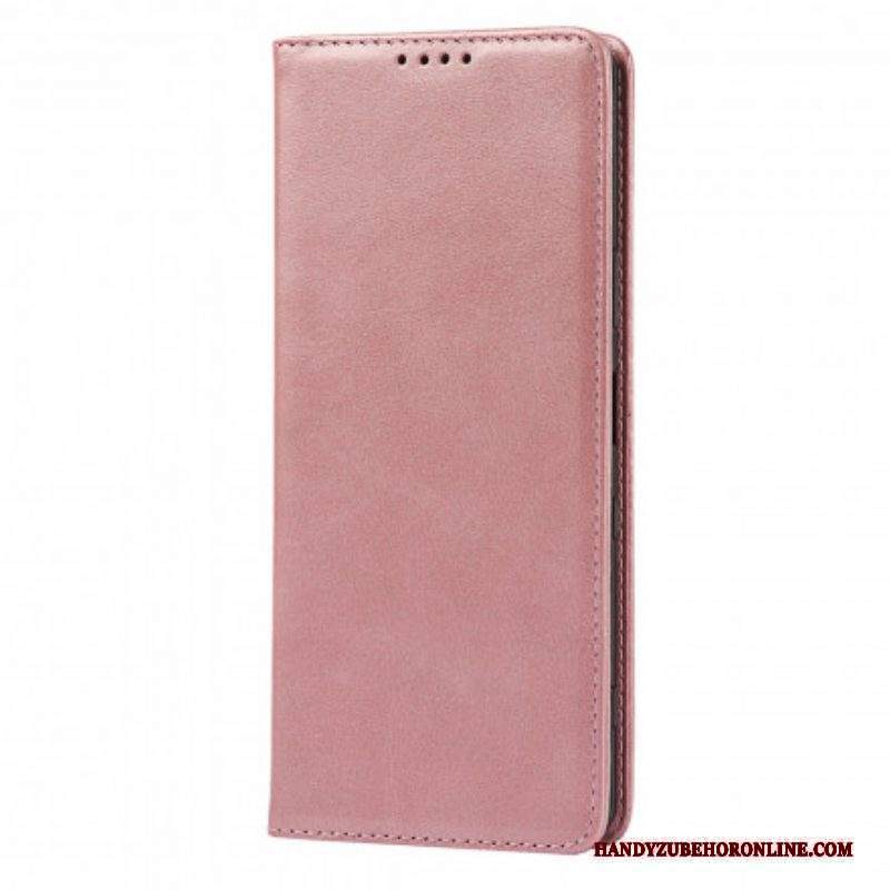 Folio Cover Sony Xperia 1 III Custodia in pelle Classico In Vera Pelle