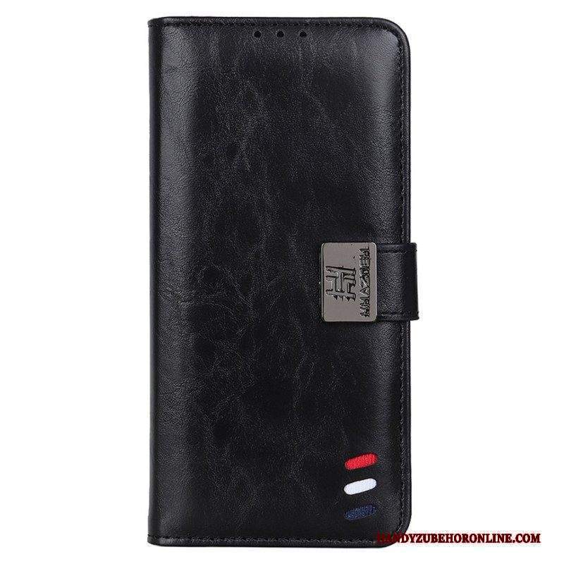 Folio Cover Sony Xperia 1 IV Chiusura In Argento Tricolore