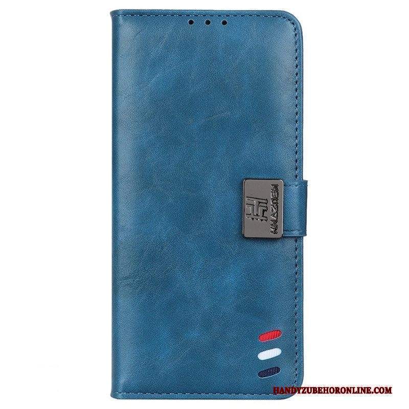 Folio Cover Sony Xperia 1 IV Chiusura In Argento Tricolore