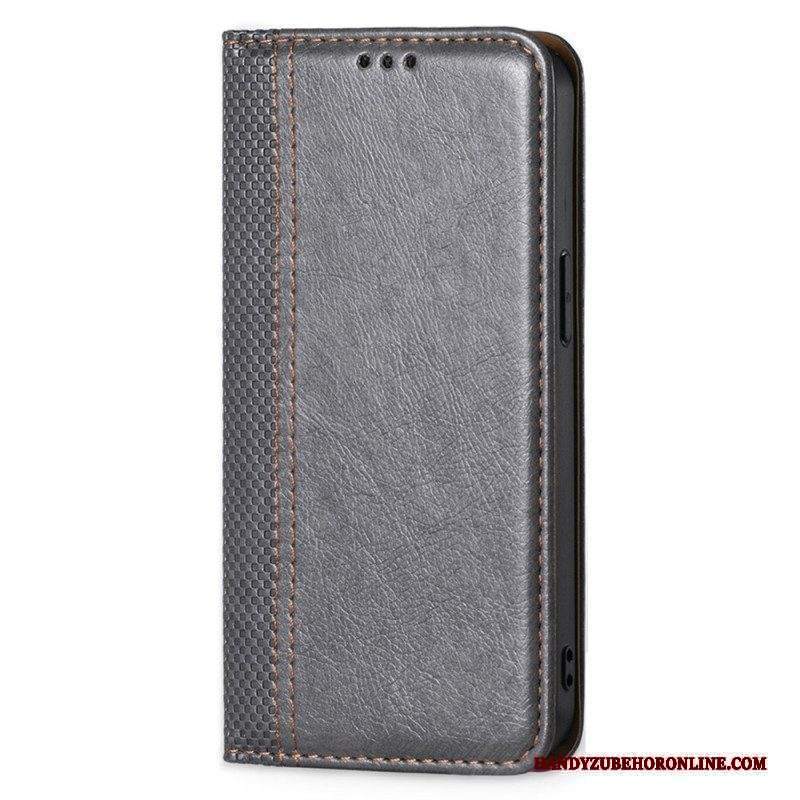 Folio Cover Sony Xperia 1 IV Custodia in pelle Ecopelle Vintage