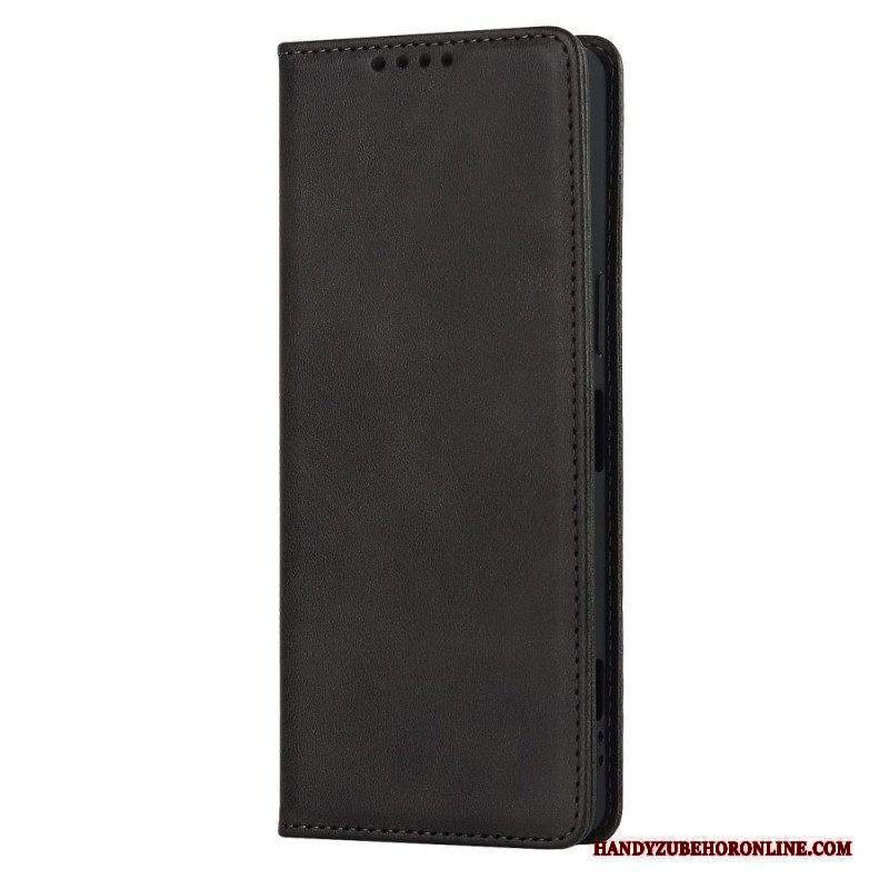 Folio Cover Sony Xperia 1 IV Custodia in pelle Stile Classico