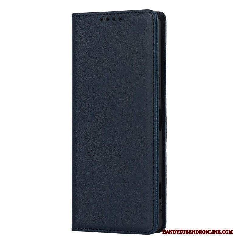 Folio Cover Sony Xperia 1 IV Custodia in pelle Stile Classico