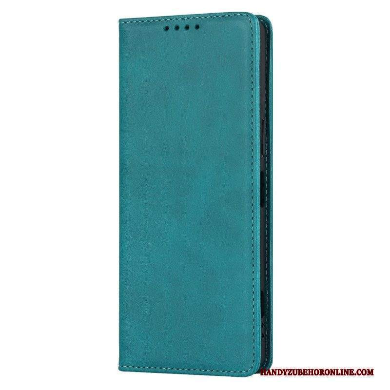 Folio Cover Sony Xperia 1 IV Custodia in pelle Stile Classico