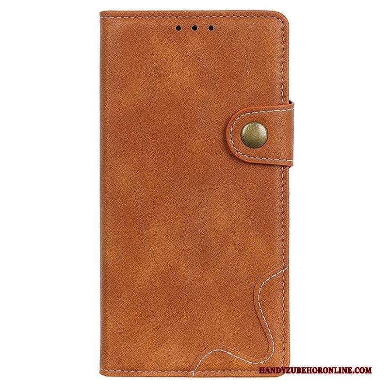 Folio Cover Sony Xperia 1 IV Disegno Di Cucito