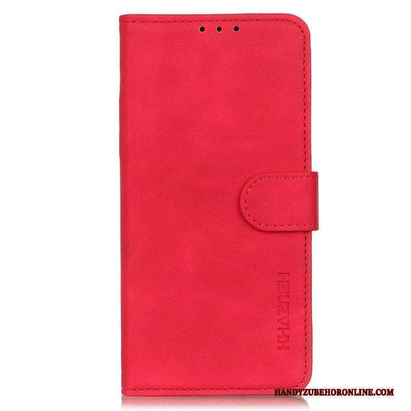 Folio Cover Sony Xperia 1 IV Khazneh Effetto Pelle Vintage