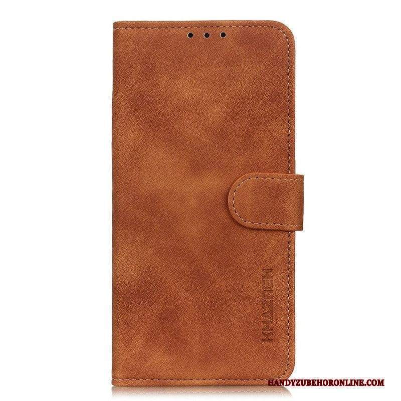 Folio Cover Sony Xperia 1 IV Khazneh Effetto Pelle Vintage