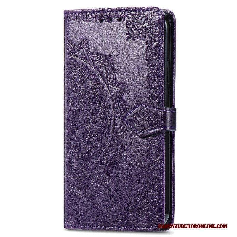 Folio Cover Sony Xperia 1 IV Mandala Sole Con Cordino