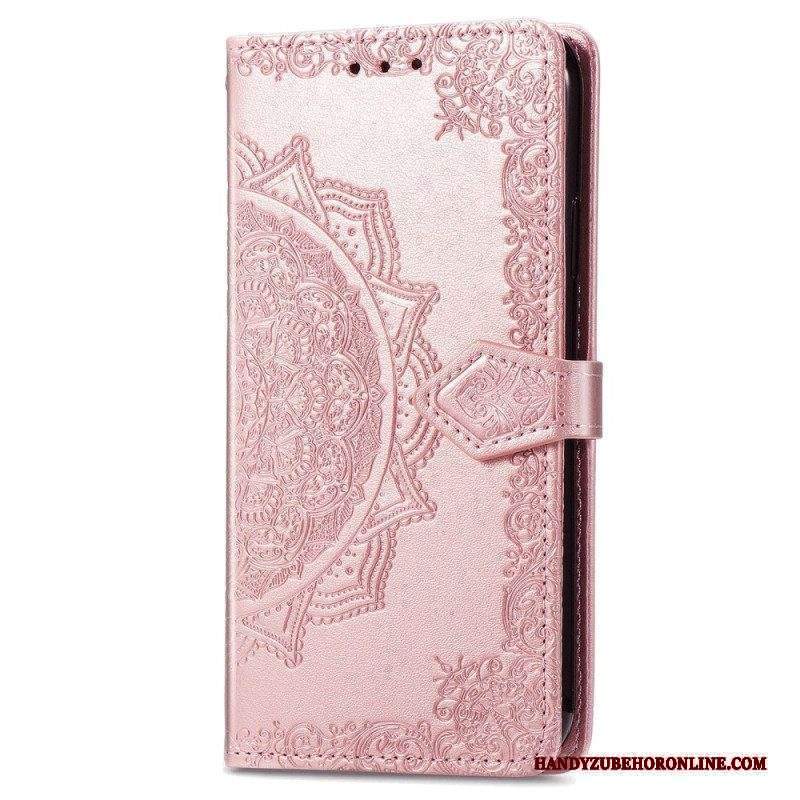 Folio Cover Sony Xperia 1 IV Mandala Sole Con Cordino