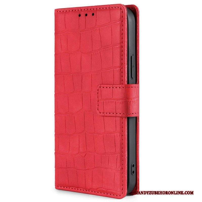 Folio Cover Sony Xperia 1 IV Stile Coccodrillo