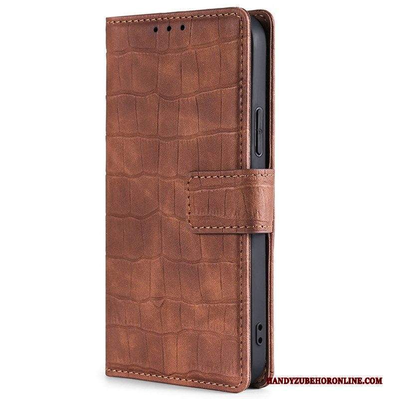 Folio Cover Sony Xperia 1 IV Stile Coccodrillo