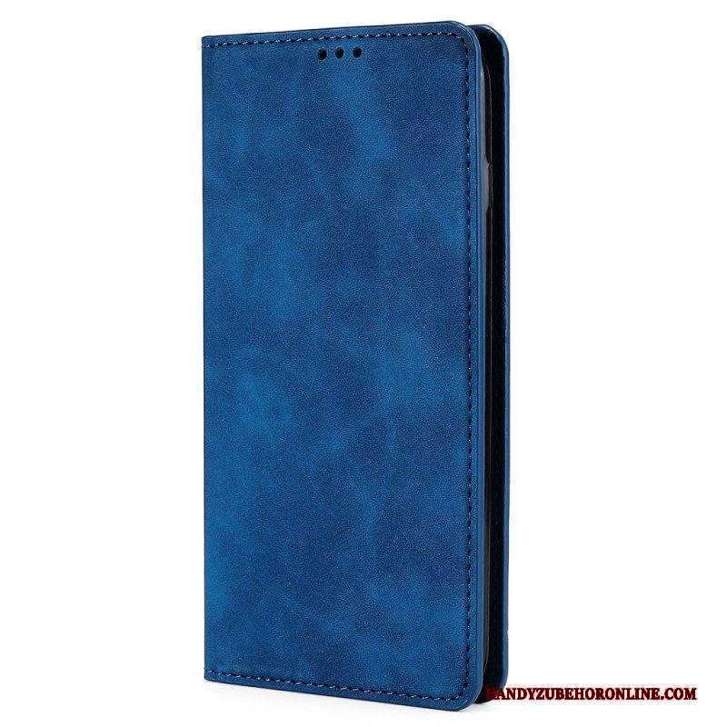 Folio Cover Sony Xperia 10 IV Custodia in pelle Stile Classico