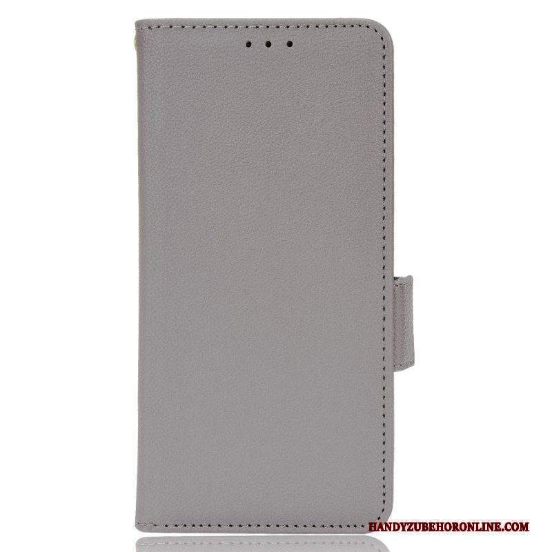 Folio Cover Sony Xperia 10 IV Finezza Doppia Chiusura