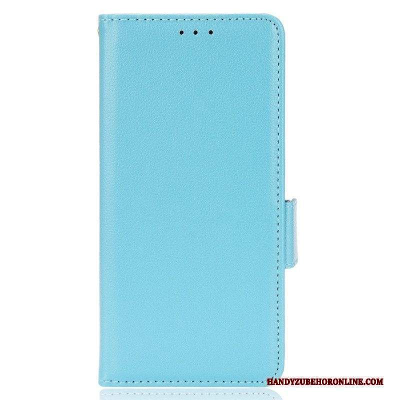 Folio Cover Sony Xperia 10 IV Finezza Doppia Chiusura