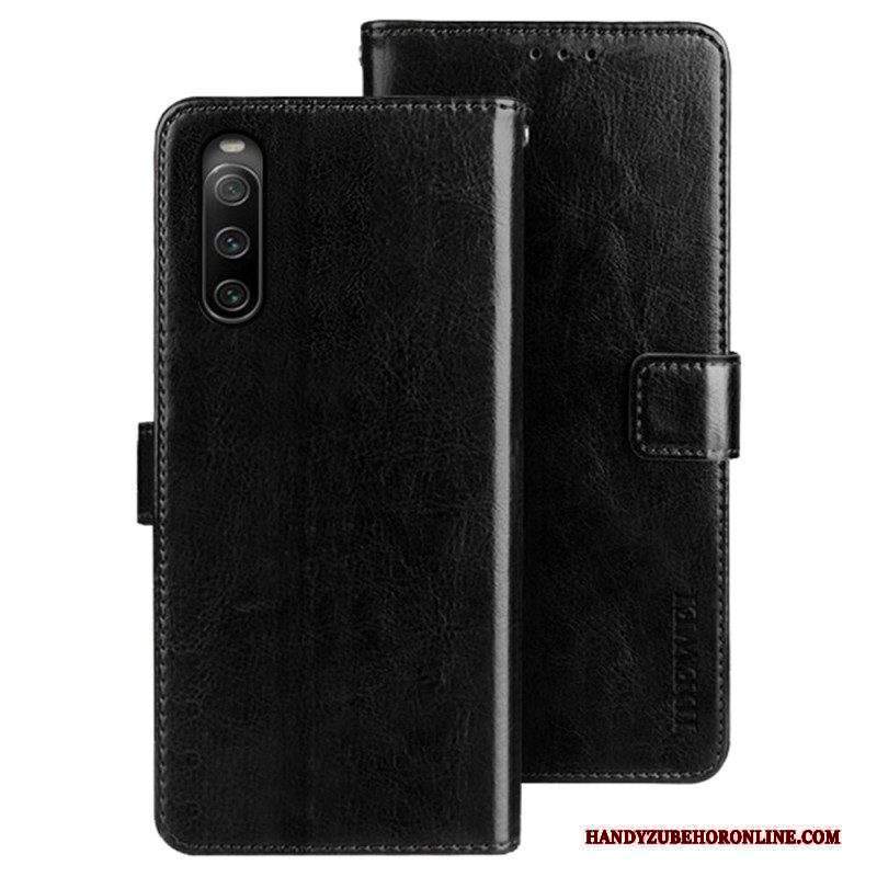 Folio Cover Sony Xperia 10 IV Similpelle Idewei