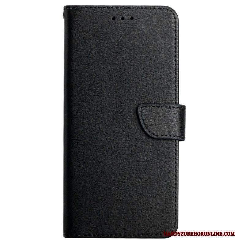 Folio Cover Sony Xperia 10 IV Vera Pelle Nappa