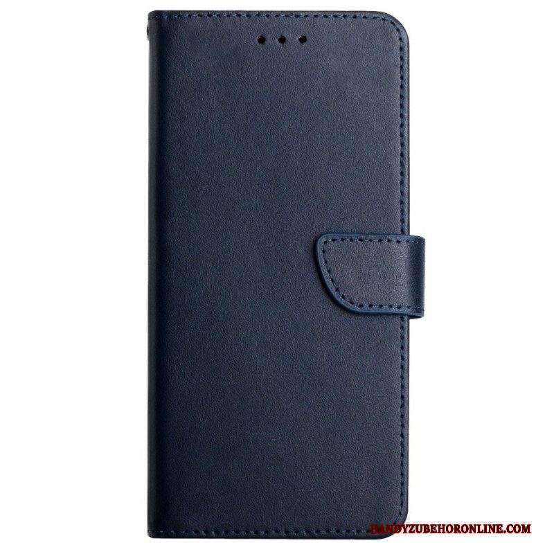 Folio Cover Sony Xperia 10 IV Vera Pelle Nappa