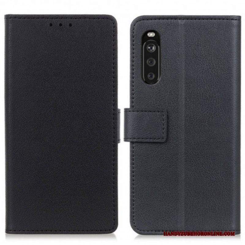 Folio Cover Sony Xperia 5 III Ecopelle Classica