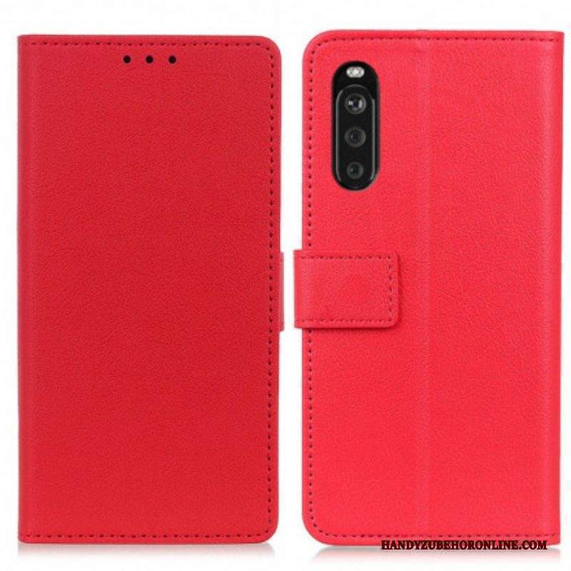 Folio Cover Sony Xperia 5 III Ecopelle Classica