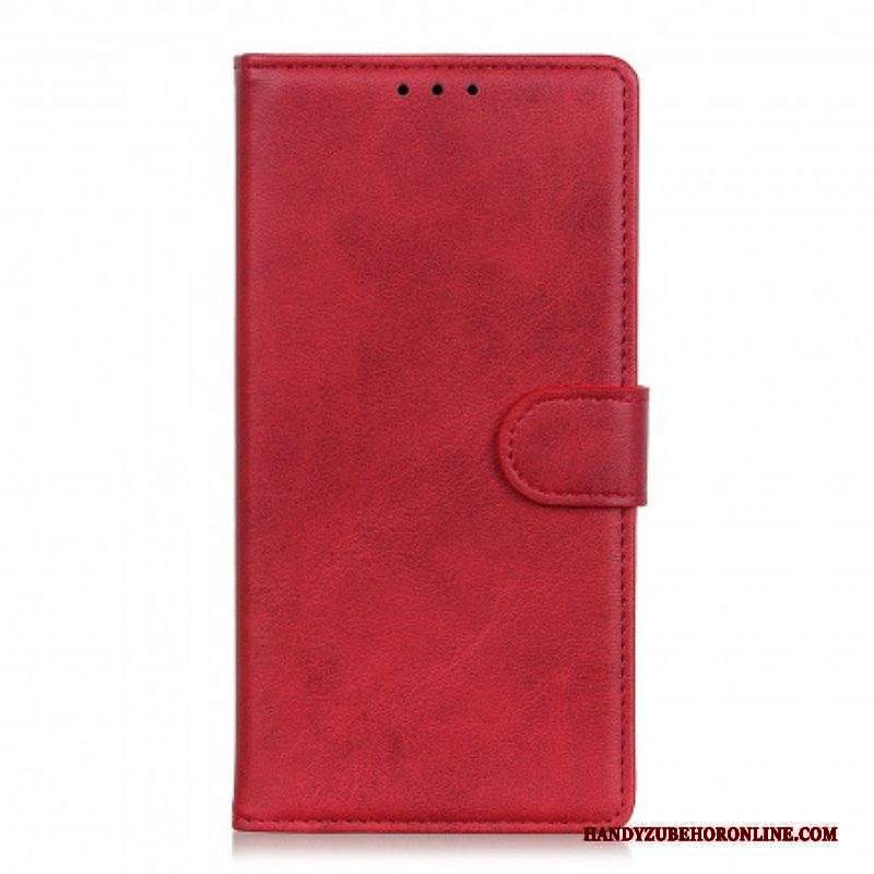 Folio Cover Sony Xperia 5 III Retro Effetto Pelle Opaca