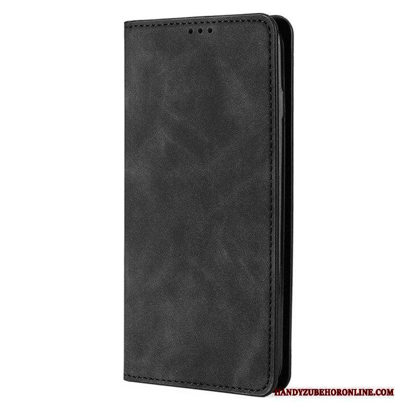 Folio Cover Sony Xperia 5 IV Custodia in pelle Elegante Ecopelle