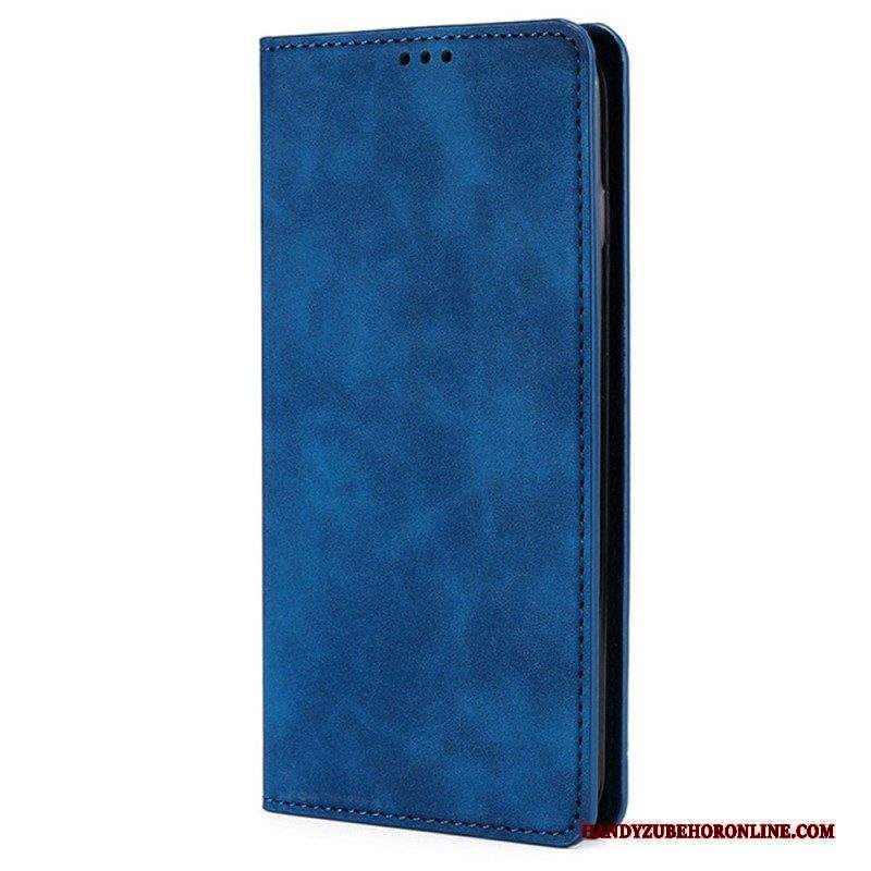 Folio Cover Sony Xperia 5 IV Custodia in pelle Elegante Ecopelle