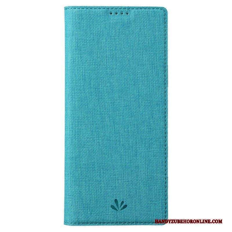 Folio Cover Sony Xperia 5 IV Custodia in pelle Serie Vili Dmx Testurizzata