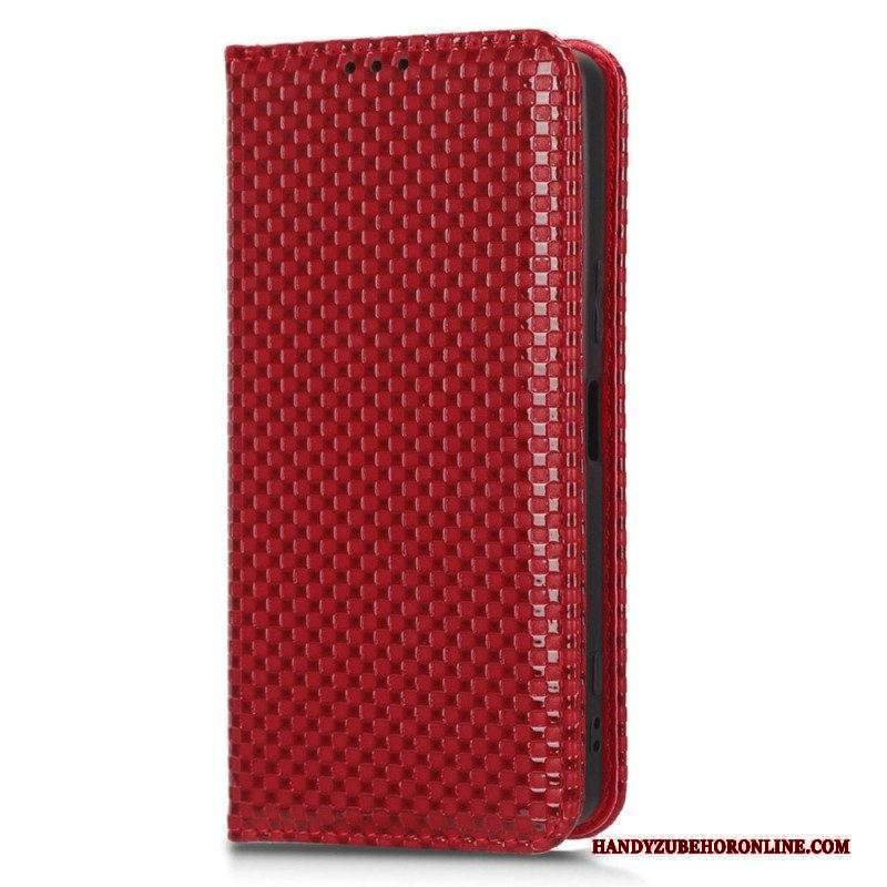 Folio Cover Sony Xperia 5 IV Custodia in pelle Strutturato