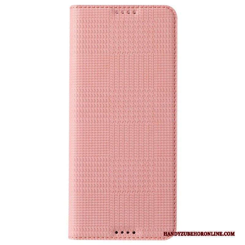 Folio Cover Sony Xperia 5 IV Custodia in pelle Tessuto Vili