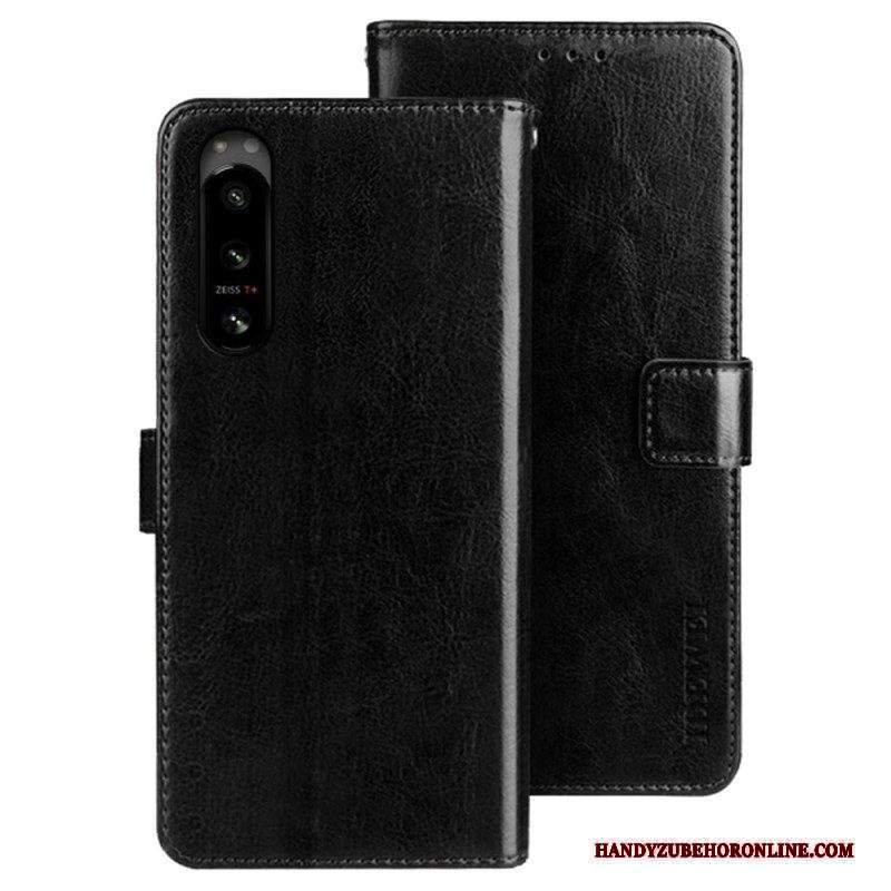 Folio Cover Sony Xperia 5 IV Similpelle Idewei