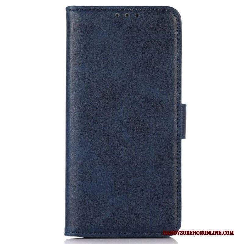 Folio Cover Sony Xperia 5 IV Stile Classico In Pelle