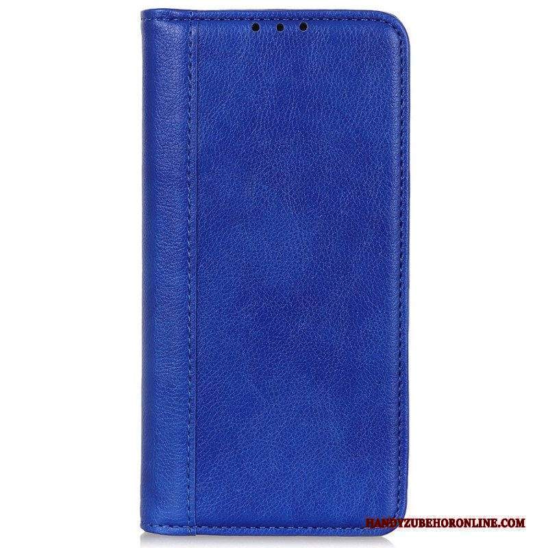 Folio Cover Sony Xperia Pro-I Custodia in pelle Eleganza Split Litchi Leather