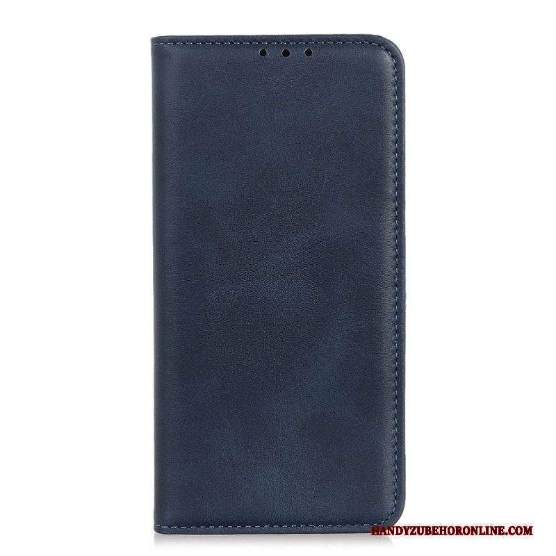 Folio Cover Sony Xperia Pro-I Custodia in pelle Pelle Crosta Eleganza