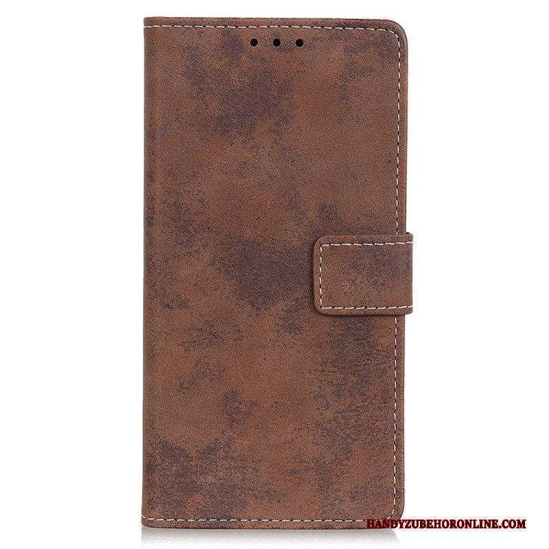 Folio Cover Sony Xperia Pro-I Effetto Pelle Vintage