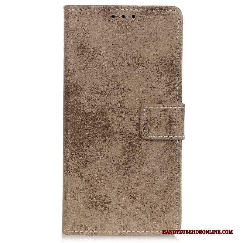 Folio Cover Sony Xperia Pro-I Effetto Pelle Vintage