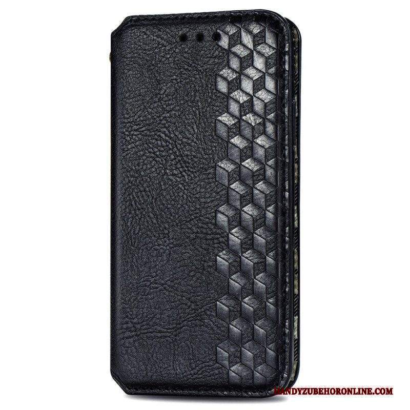 Folio Cover Xiaomi 12 / 12X Custodia in pelle Struttura Del Diamante