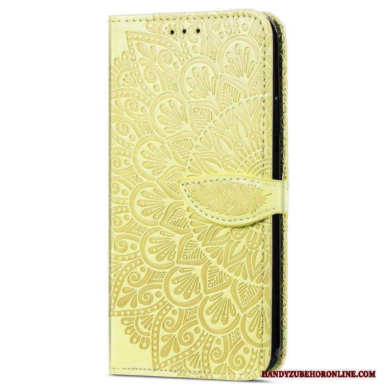 Folio Cover Xiaomi 12 / 12X Foglie Tribali