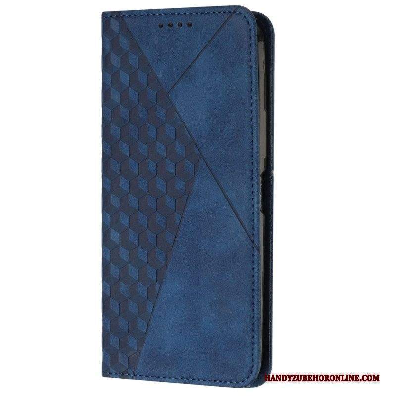 Folio Cover Xiaomi 12 Lite Custodia in pelle Modello In Pelle Stile 3d