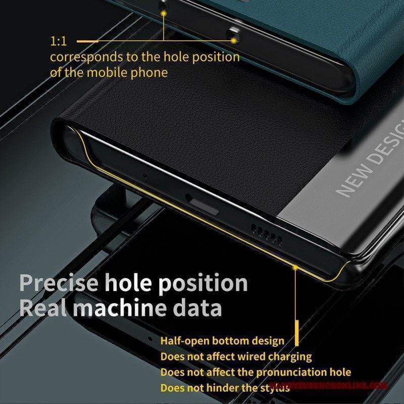 Folio Cover Xiaomi 12 Lite Custodia in pelle Nuovo Design