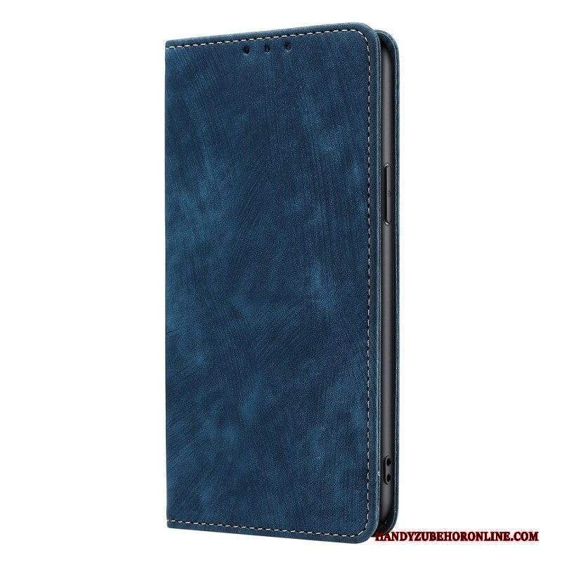 Folio Cover Xiaomi 12 Lite Custodia in pelle Stile Retrò In Pelle