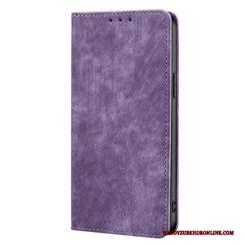 Folio Cover Xiaomi 12 Lite Custodia in pelle Stile Retrò In Pelle