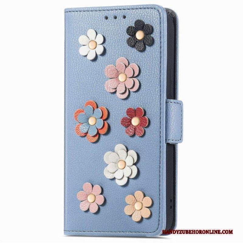 Folio Cover Xiaomi 12 Lite Fiori 3d