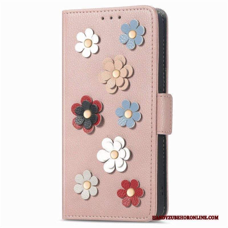 Folio Cover Xiaomi 12 Lite Fiori 3d