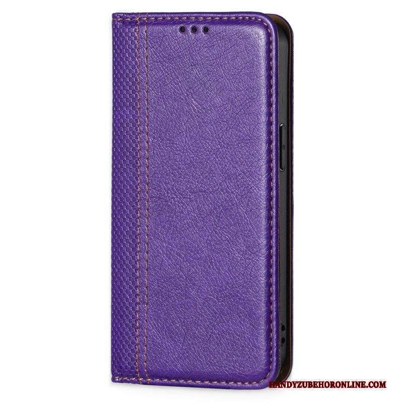 Folio Cover Xiaomi 12 Pro Custodia in pelle Effetto Pelle Vintage